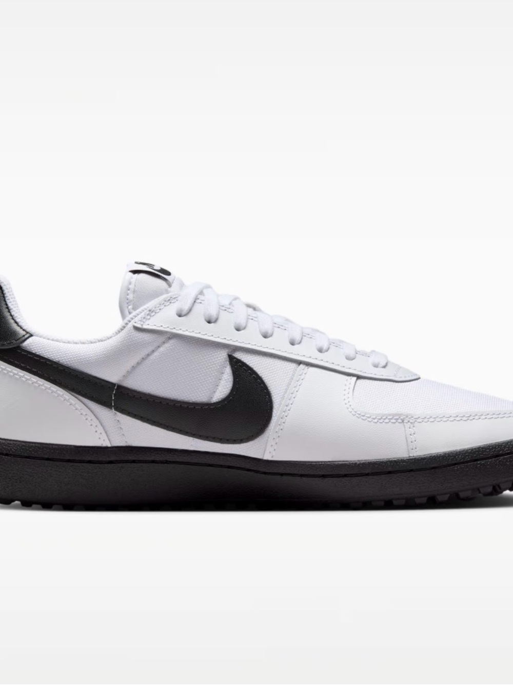 Nike Field General Leather Football Cleat/AstroTurfs Sz10.5 ‘82 Throwback Wh/Blk - Picture 10 of 15